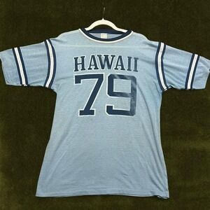 TRUE VINTAGE GRAIL 1979 Hawaii Ringer Tee - Size Large
